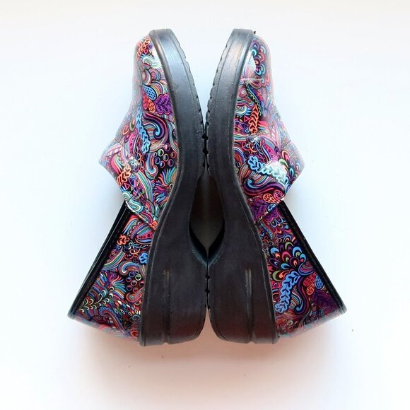 Easy Street Laurie Multicolor Round Toe Clogs Slip-on Shoes Size 8.5 - Picture 10 of 16